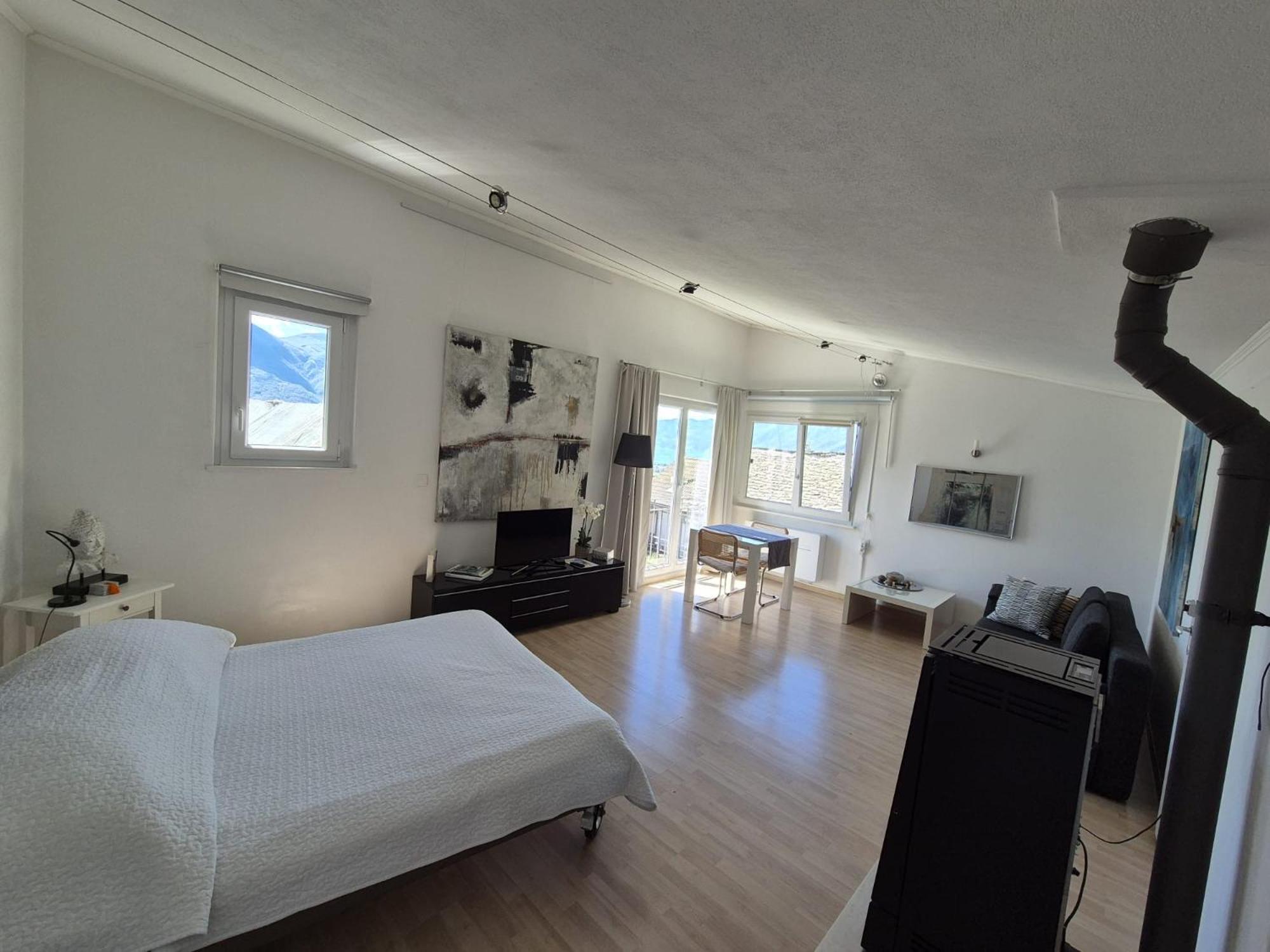 Apartamento Casa Grillino Locarno Habitación foto